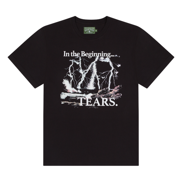 DENIM TEARS - In The Beginning Tee Black - (Black)