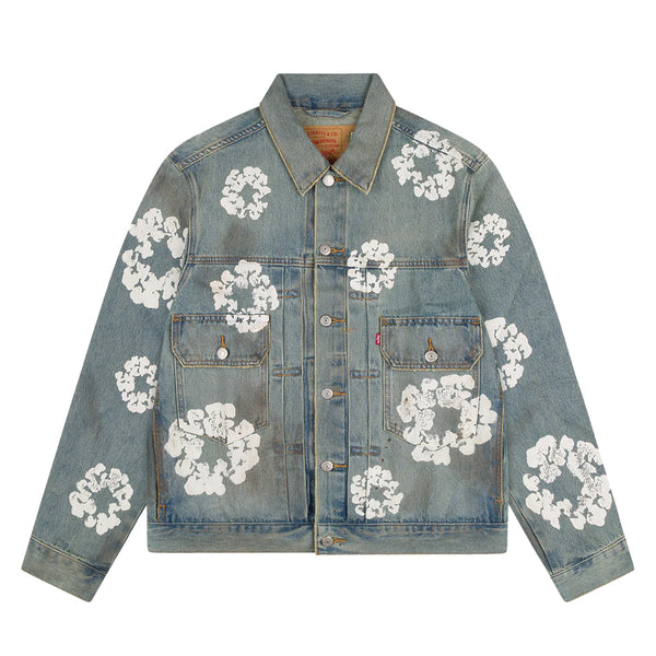 DENIM TEARS - Dirty Wash Wreath Type 2 Lw - (L Wash)