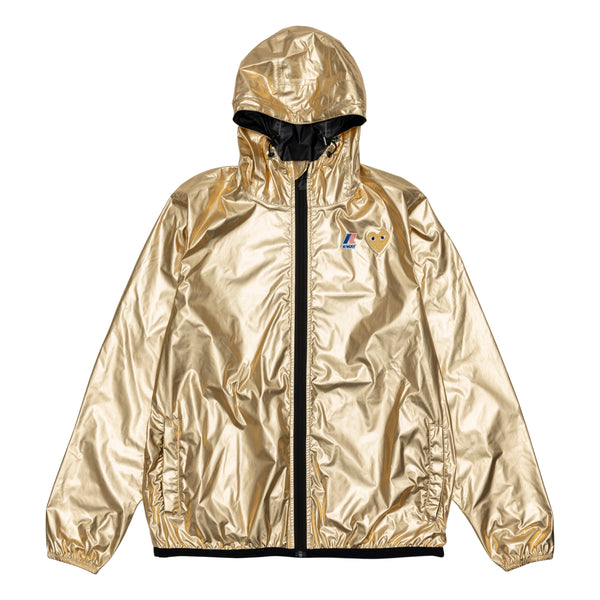 PLAY COMME des GARÇONS - PLAY K-WAY FULL ZIP - (GOLD)