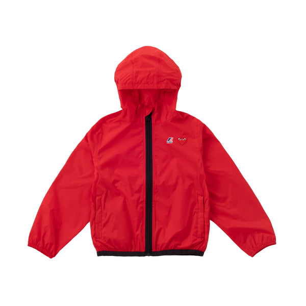 PLAY COMME des GARÇONS - K-WAY FULL ZIP KIDS - (RED)